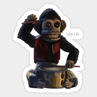 The Monkey: Like Life Sticker